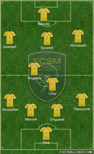 FC Sochaux-Montbéliard Formation 2015