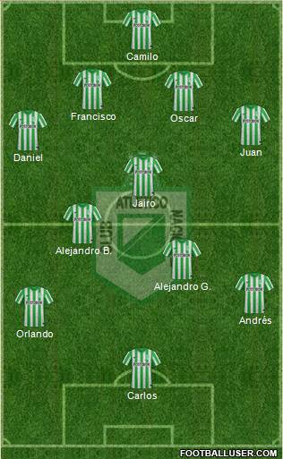 CDC Atlético Nacional Formation 2015