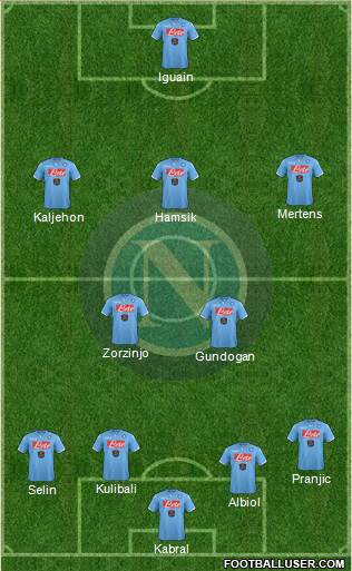 Napoli Formation 2015