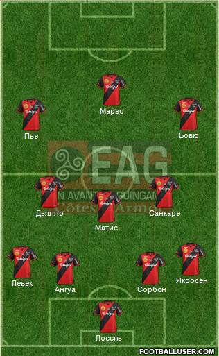 En Avant de Guingamp Formation 2015