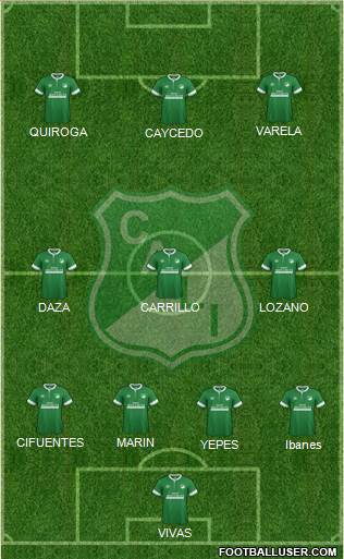 AC Deportivo Cali Formation 2015