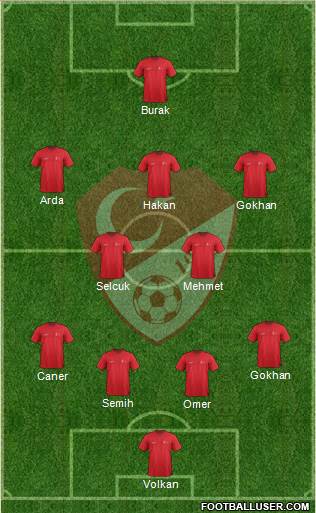 Turkey Formation 2015