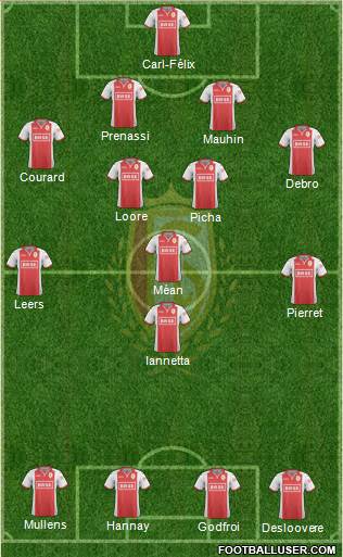 R Standard de Liège Formation 2015