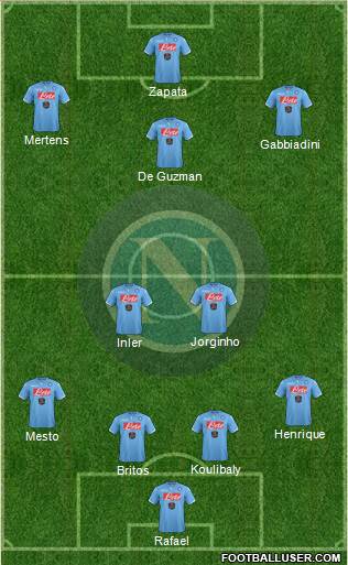 Napoli Formation 2015