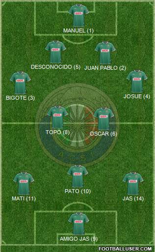 CD Audax Italiano de La Florida S.A.D.P. Formation 2015