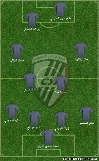 Club Sportif Sfaxien Formation 2015