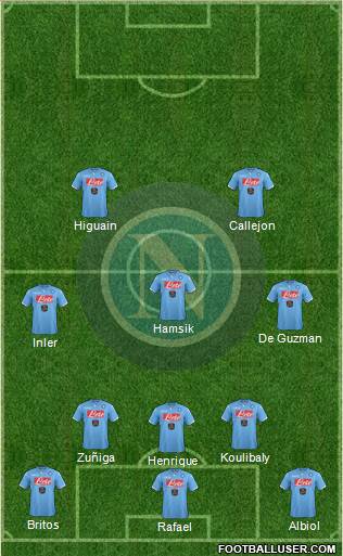 Napoli Formation 2015