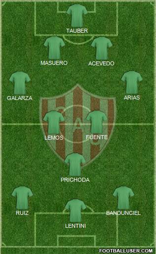 Unión de Santa Fe Formation 2015