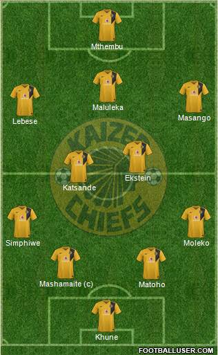 Kaizer Chiefs Formation 2015