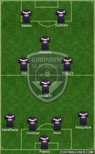 FC Girondins de Bordeaux Formation 2015