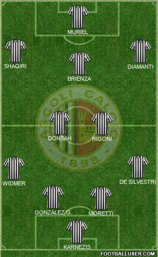 Ascoli football formation