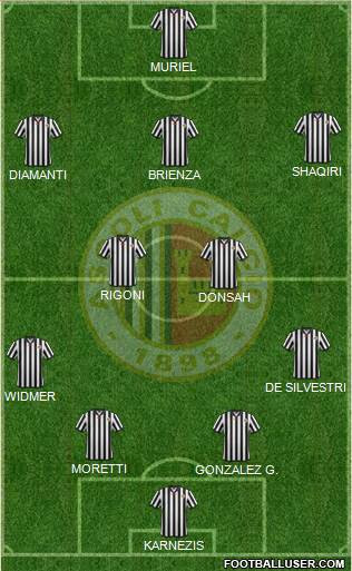 Ascoli football formation