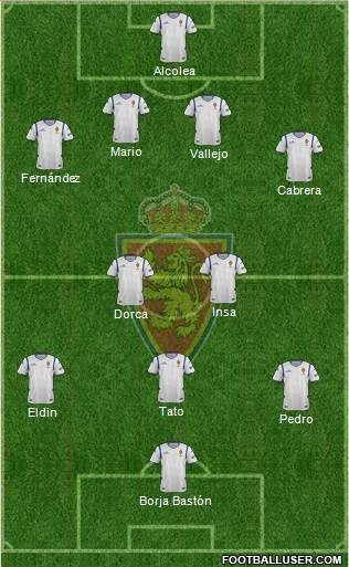 R. Zaragoza S.A.D. Formation 2015