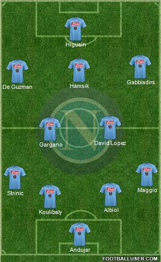 Napoli Formation 2015