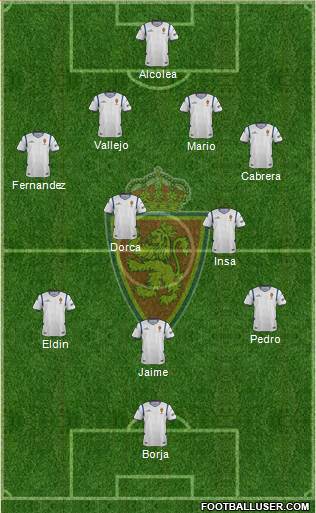 R. Zaragoza S.A.D. Formation 2015