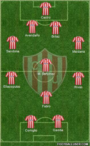 Unión de Santa Fe Formation 2015