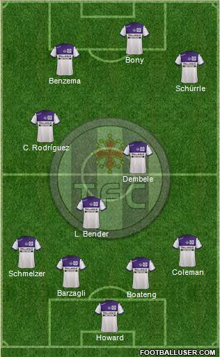 Toulouse Football Club Formation 2015