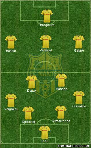 FC Nantes Formation 2015