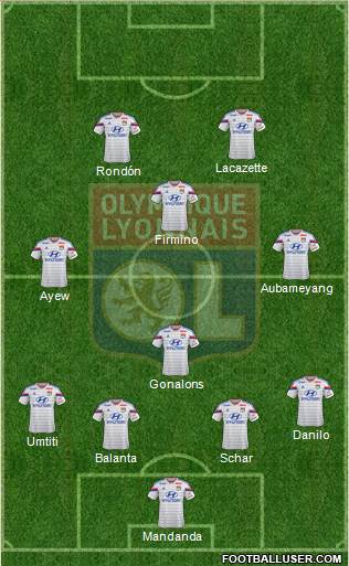 Olympique Lyonnais Formation 2015