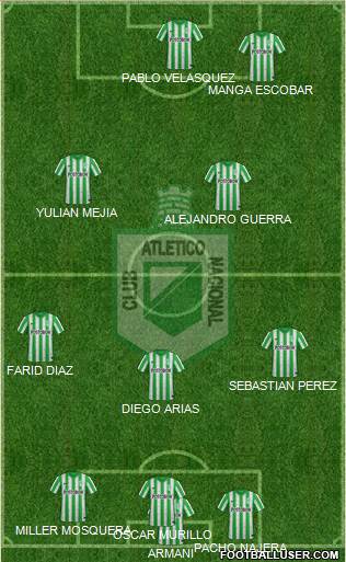 CDC Atlético Nacional Formation 2015