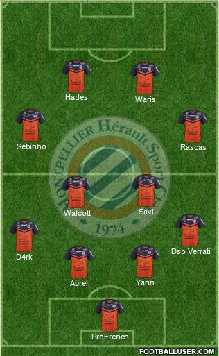 Montpellier Hérault Sport Club Formation 2015