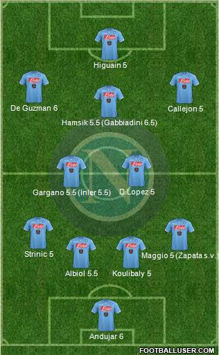 Napoli Formation 2015