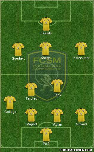FC Sochaux-Montbéliard Formation 2015