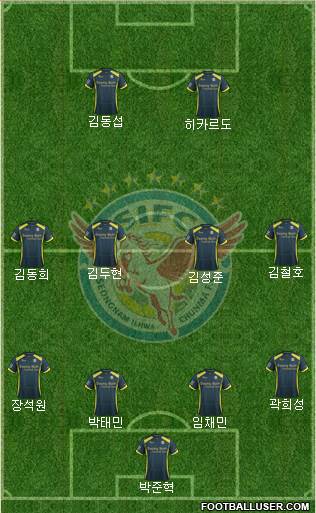 Seongnam Ilhwa Chunma Formation 2015
