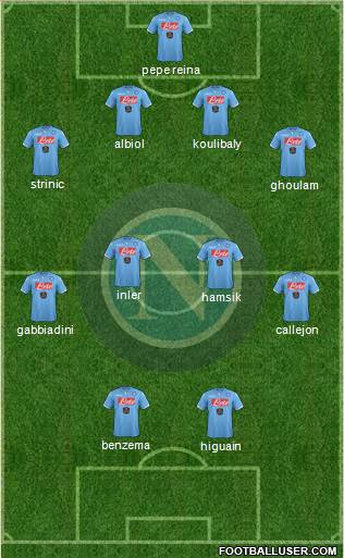 Napoli Formation 2015