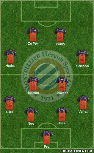 Montpellier Hérault Sport Club Formation 2015