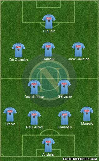 Napoli Formation 2015