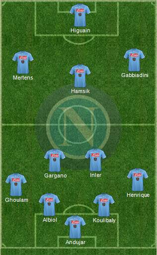 Napoli Formation 2015