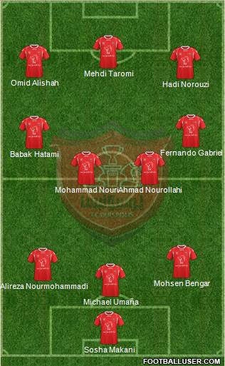Persepolis Tehran Formation 2015