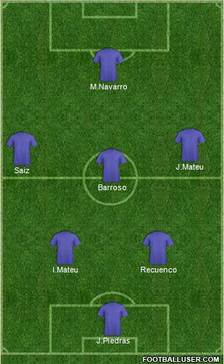 Leicester City Formation 2015
