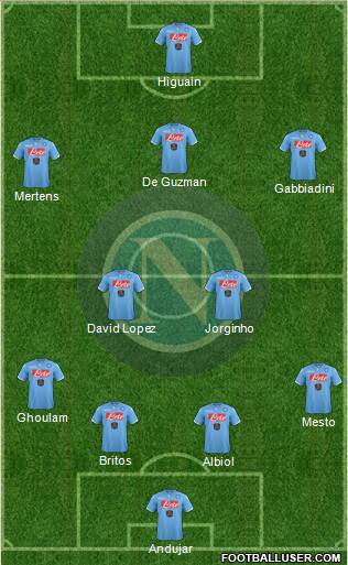 Napoli Formation 2015