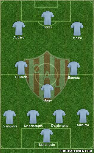 Unión de Santa Fe Formation 2015