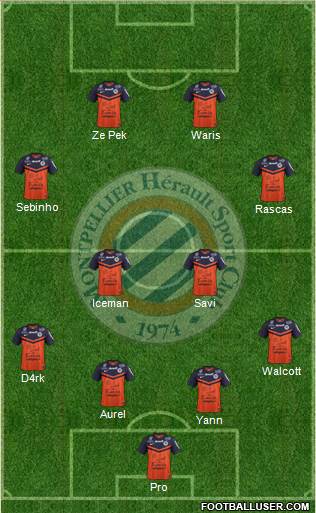 Montpellier Hérault Sport Club Formation 2015