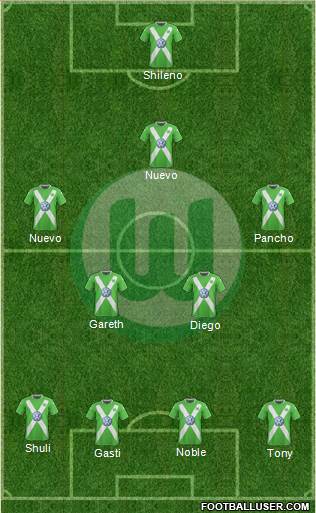 VfL Wolfsburg Formation 2015