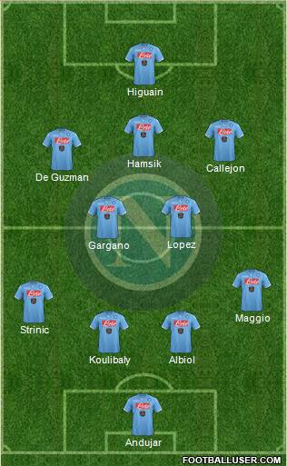 Napoli Formation 2015