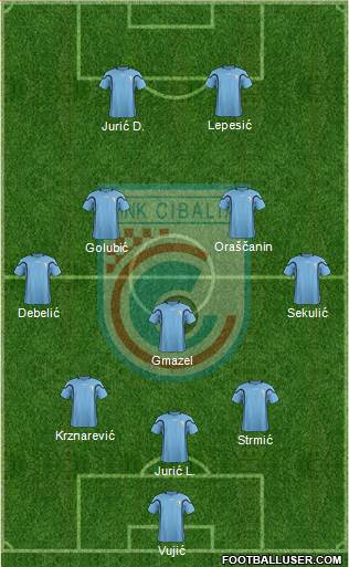 HNK Cibalia Formation 2015