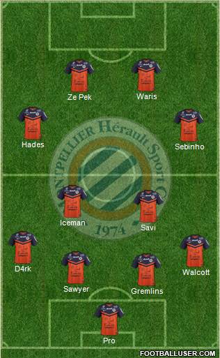 Montpellier Hérault Sport Club Formation 2015