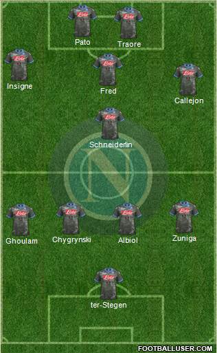Napoli Formation 2015