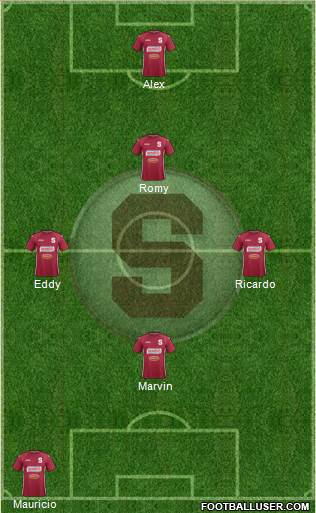 CD Saprissa Formation 2015