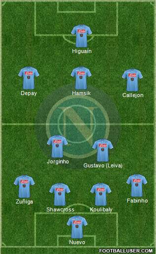 Napoli Formation 2015