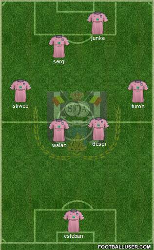 RSC Anderlecht Formation 2015