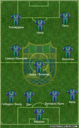 FK Zemun Formation 2015