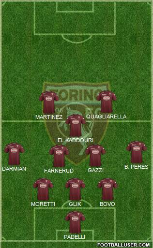 Torino Formation 2015