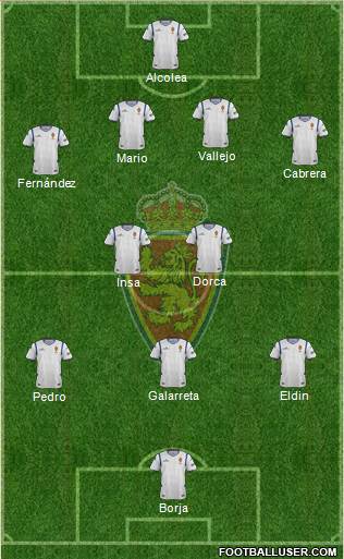 R. Zaragoza S.A.D. Formation 2015