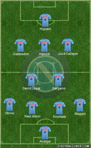 Napoli Formation 2015