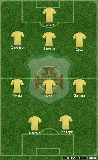 AA Portuguesa Formation 2015